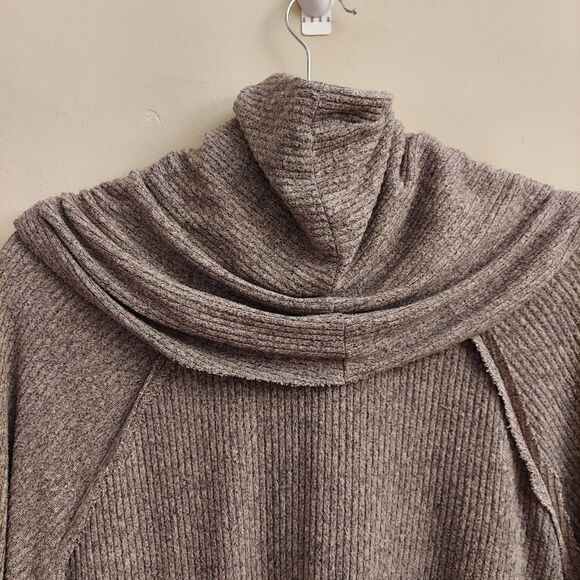 ADORA Ribbed Knit Long Sleeve Cowl Neck Sweater - Picture 7 of 11